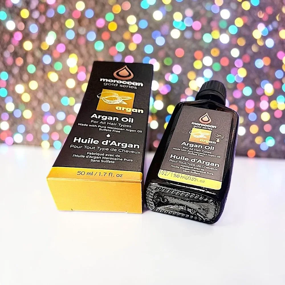 Moroccan Gold Series Argan Oil Brand New In Box 1.7 fl oz